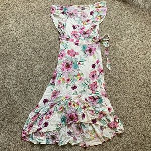 Love Stitch Wrap Dress